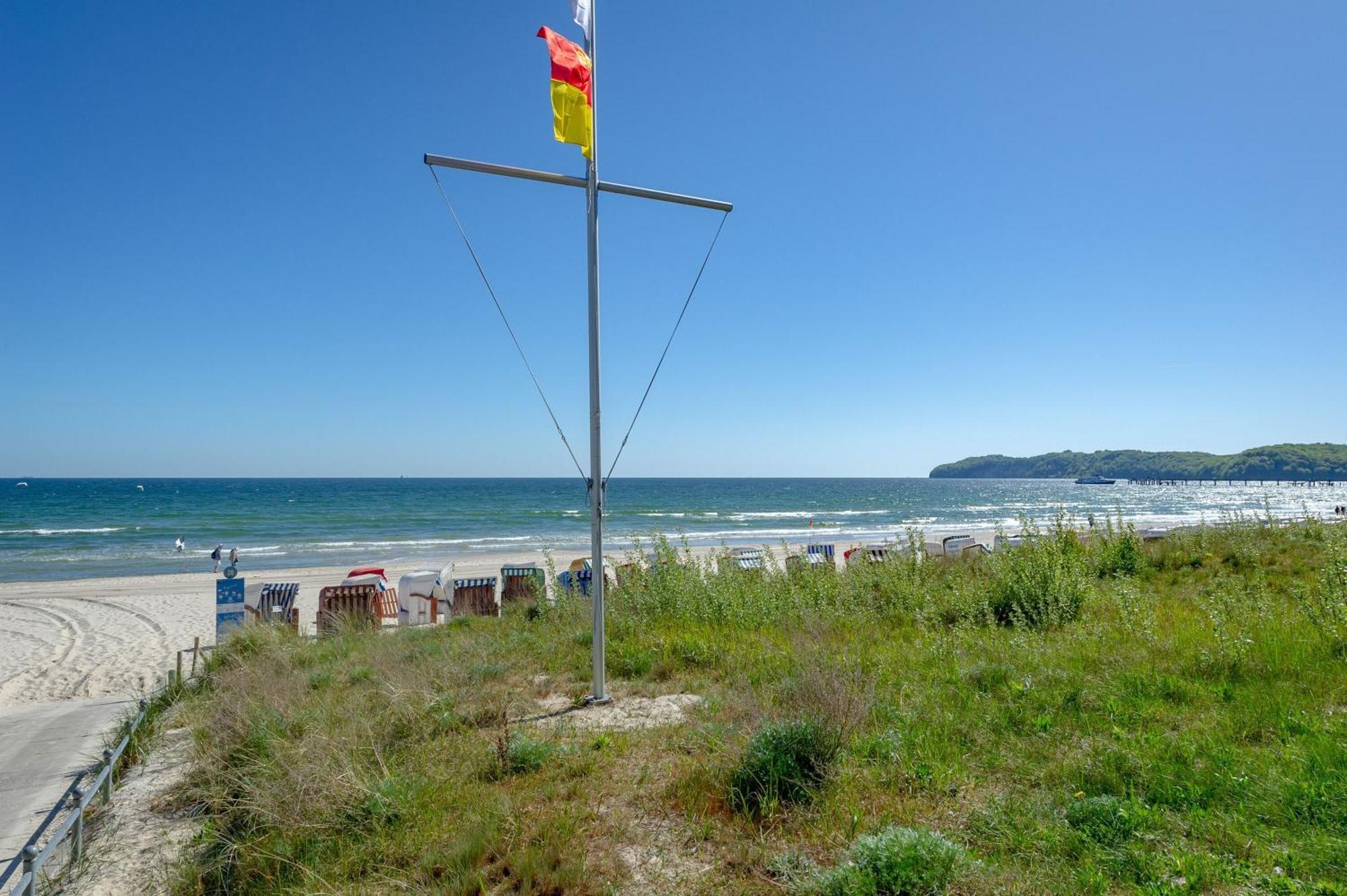 Seitlicher Meerblick, Nur 50 Meter Zum Strand Binz Exteriér fotografie