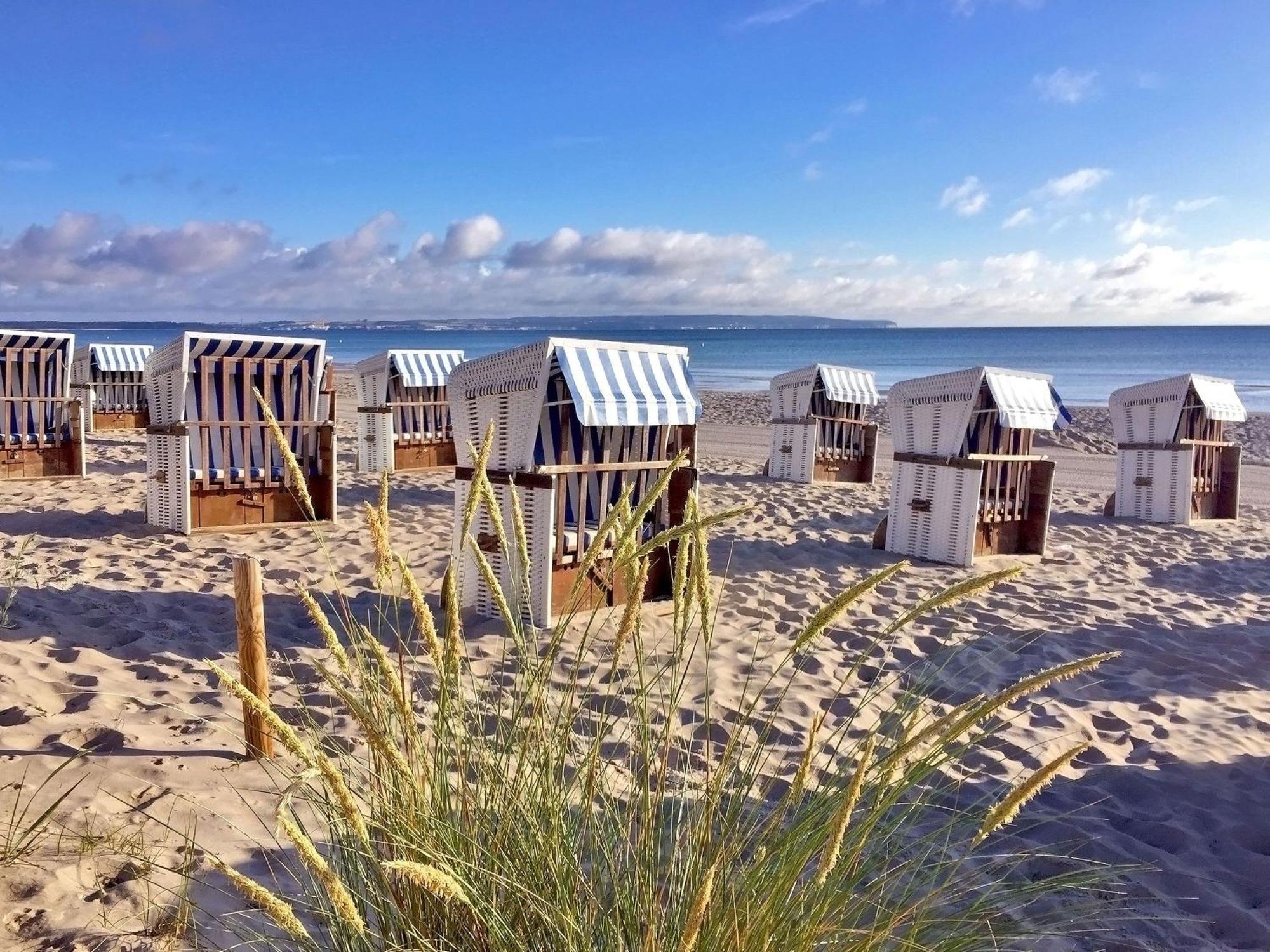 Seitlicher Meerblick, Nur 50 Meter Zum Strand Binz Exteriér fotografie